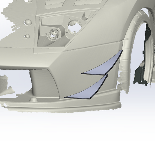 Lamborghini Murcielago Canards